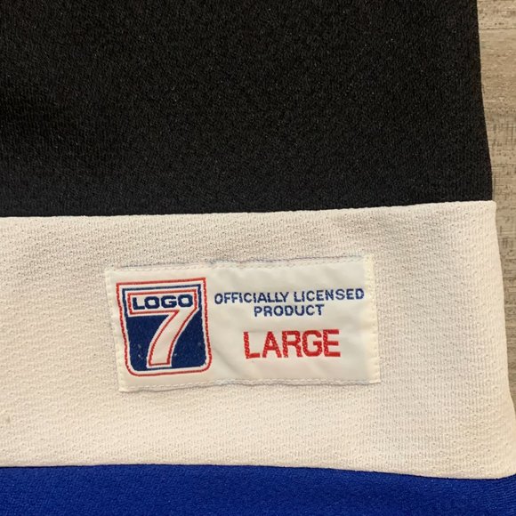 Official Men's XL Logo7 Darren Puppa Tampa Bay Lightning NHL Hockey Jersey - Picture 3 of 8